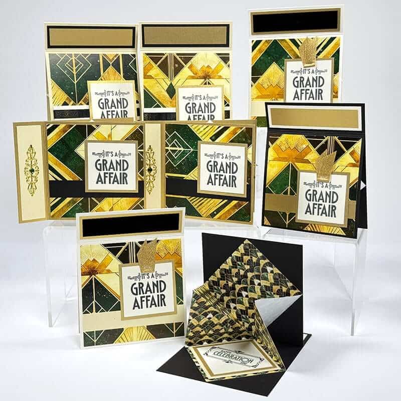 Make eight Square Base Pop-up Cards with our new formula.