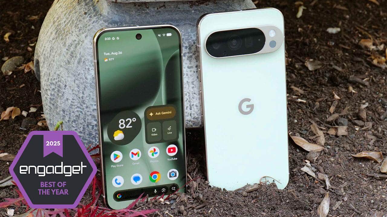 Google Pixel 10 Pro smartphone close-up