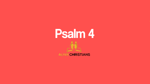 Psalm 4 KJV with Audio - Hear me when I call, O God