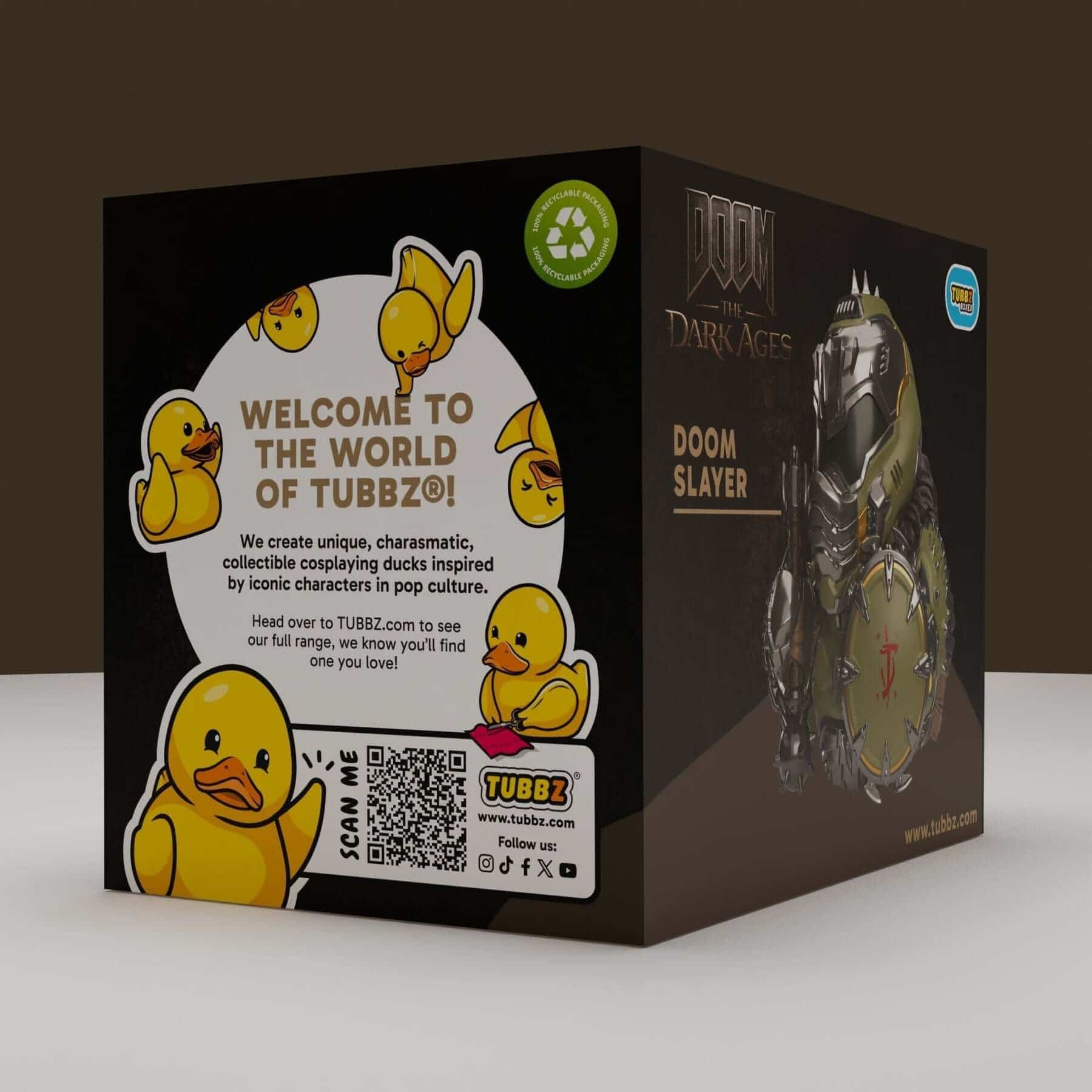 DOOM collectables available from TUBBZ UK