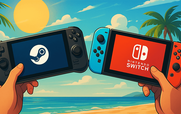 Steam Deck vs. Nintendo Switch 2: Which Portable Console Is Best for Summer 2025?