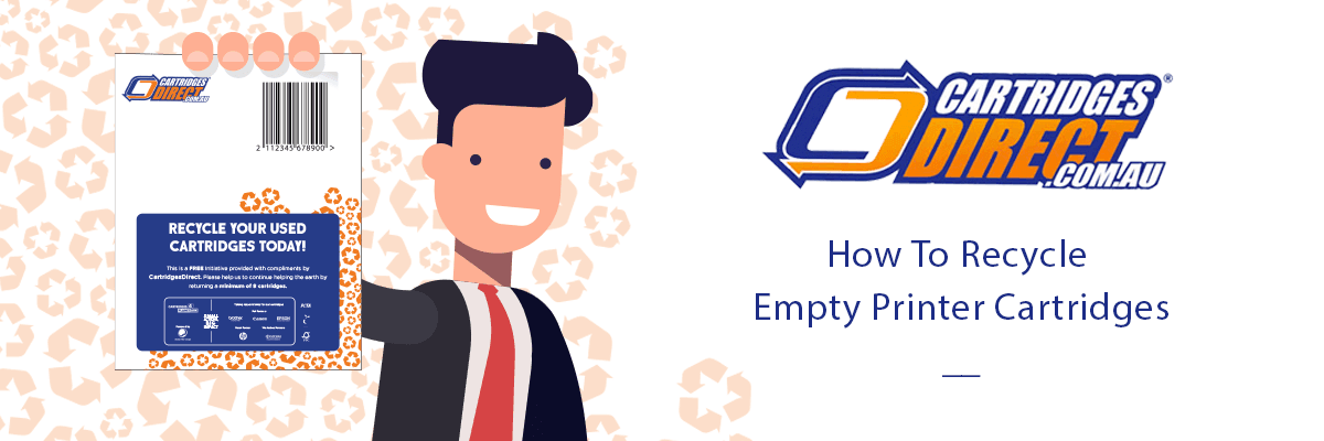 How to recycle Empty printer cartridges