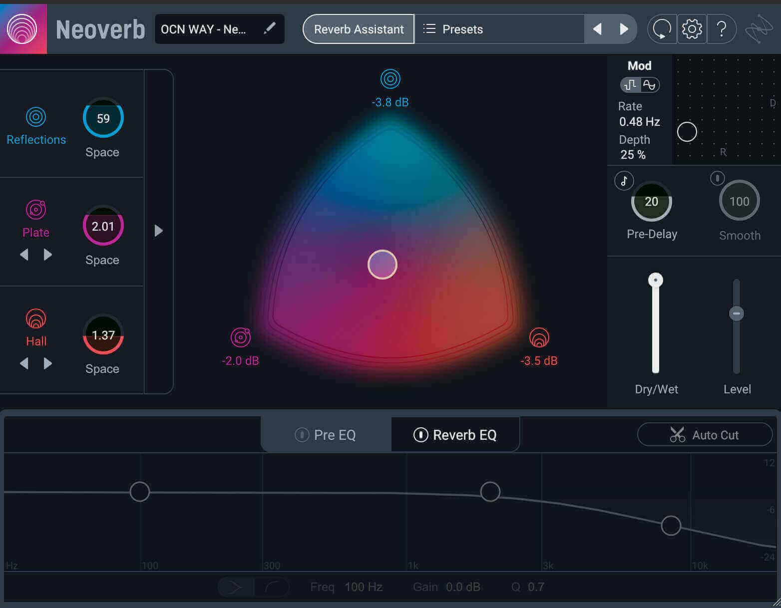 Neoverb blend pad