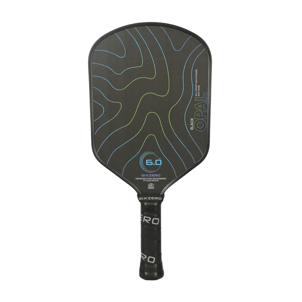pickleball paddles for tennis elbow Six Zero Black Opal comfortable control paddle