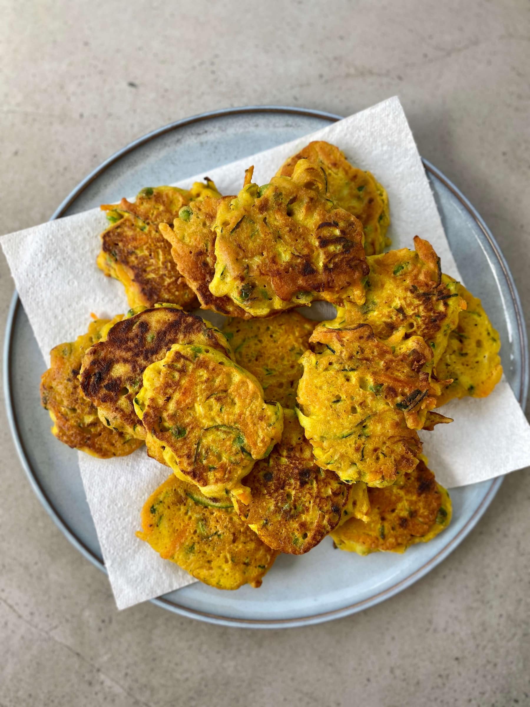 Chickpea Flour Fritters for Hungry Toddlers (and Busy Parents!)