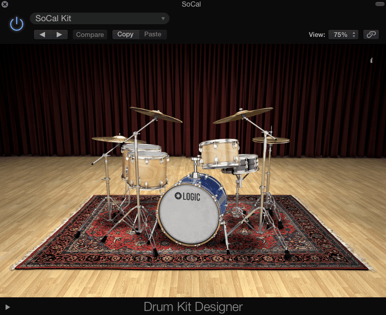 Drum Kit Designer in Logic Pro X