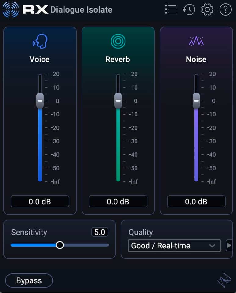 RX Dialogue Isolate module