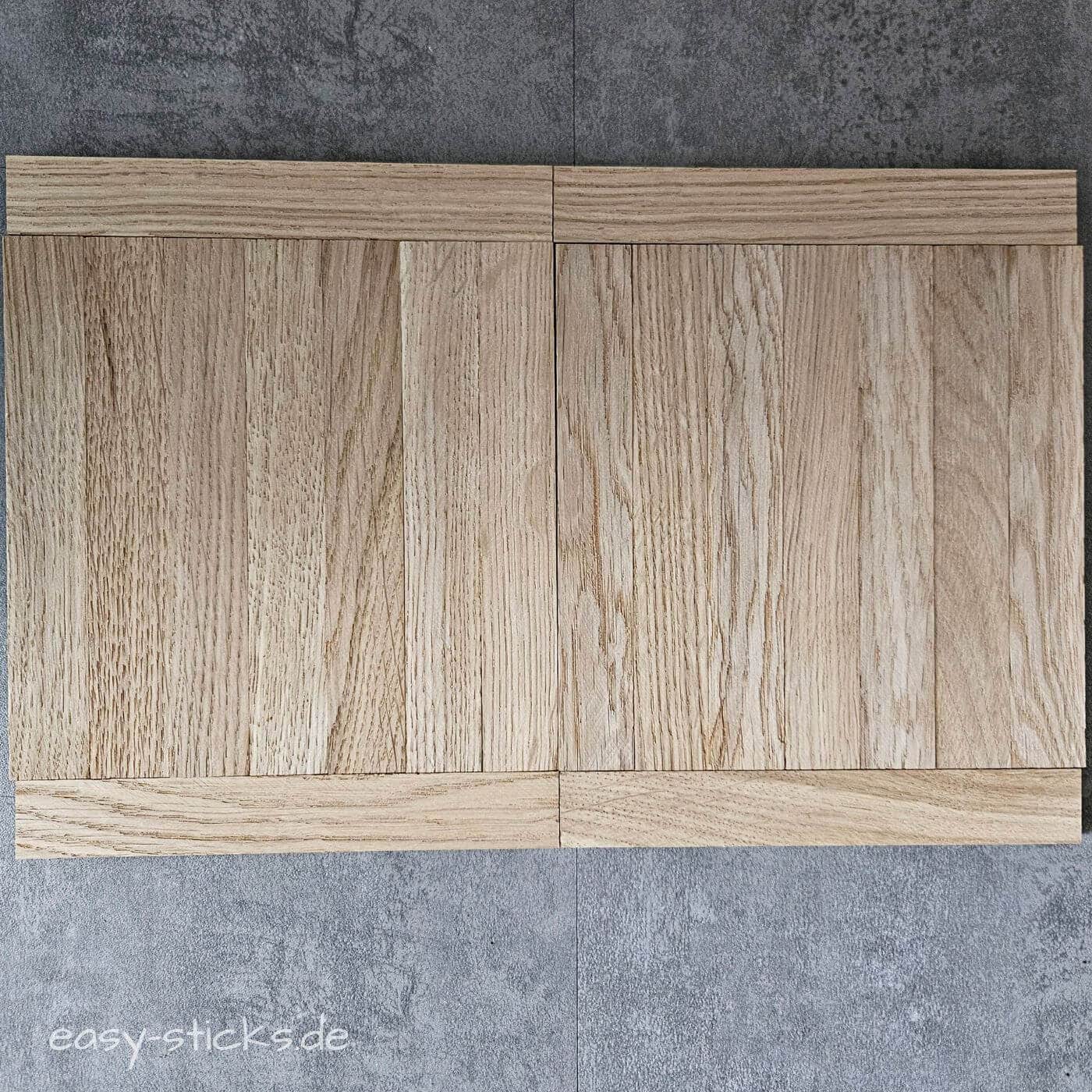 Boden aus Holz Basteln