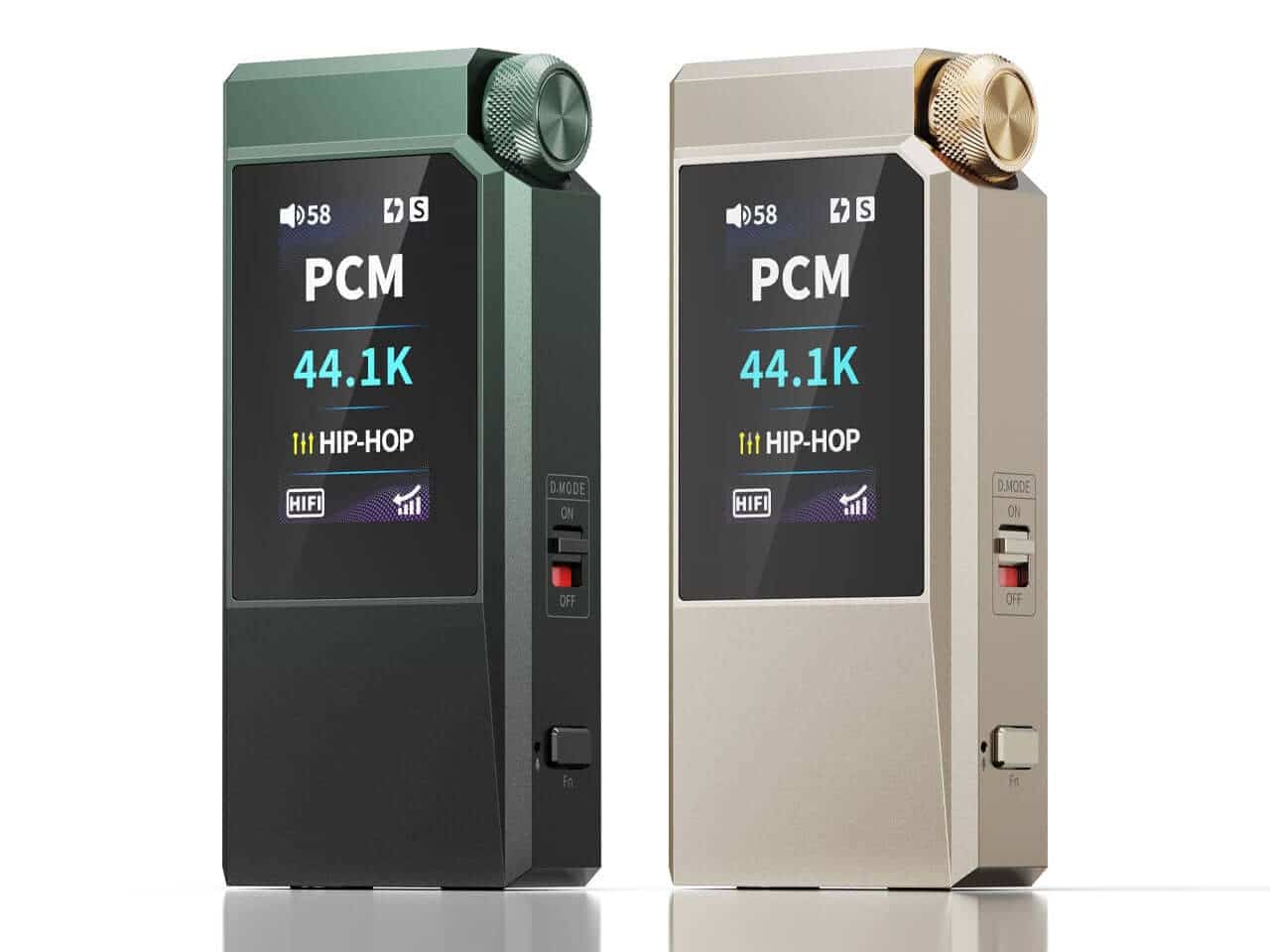 FiiO QX11 portable DAC resting beside modern personal technology