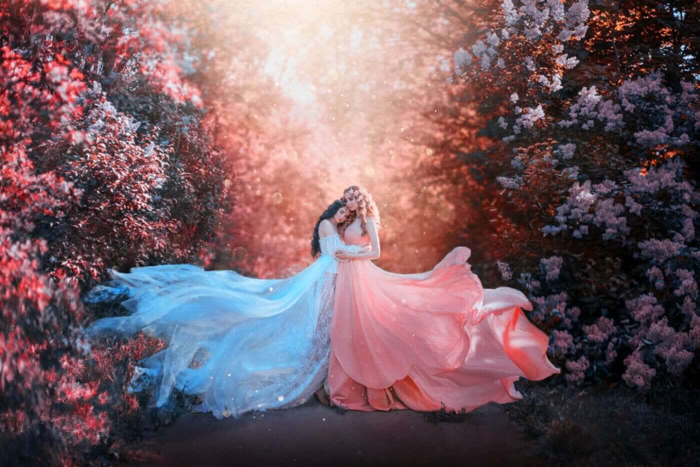 THE ARRIVAL OF SPRING 4 GODDESSES TO CELEBRATE