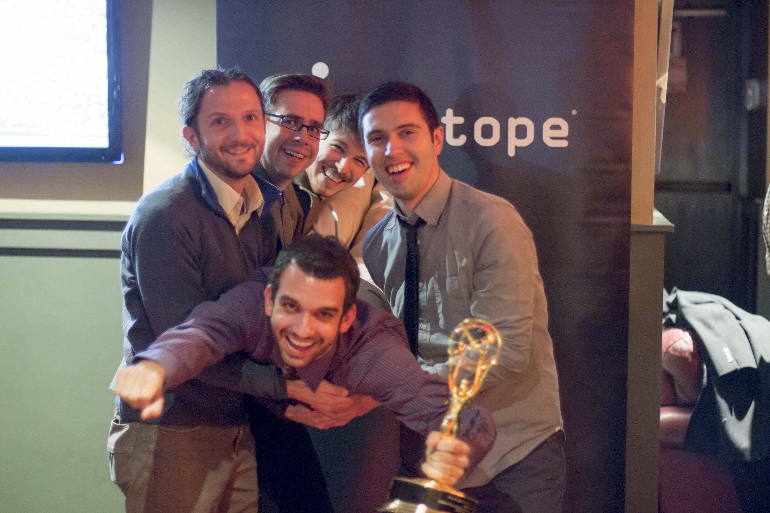 Emmy party at iZotope HQ