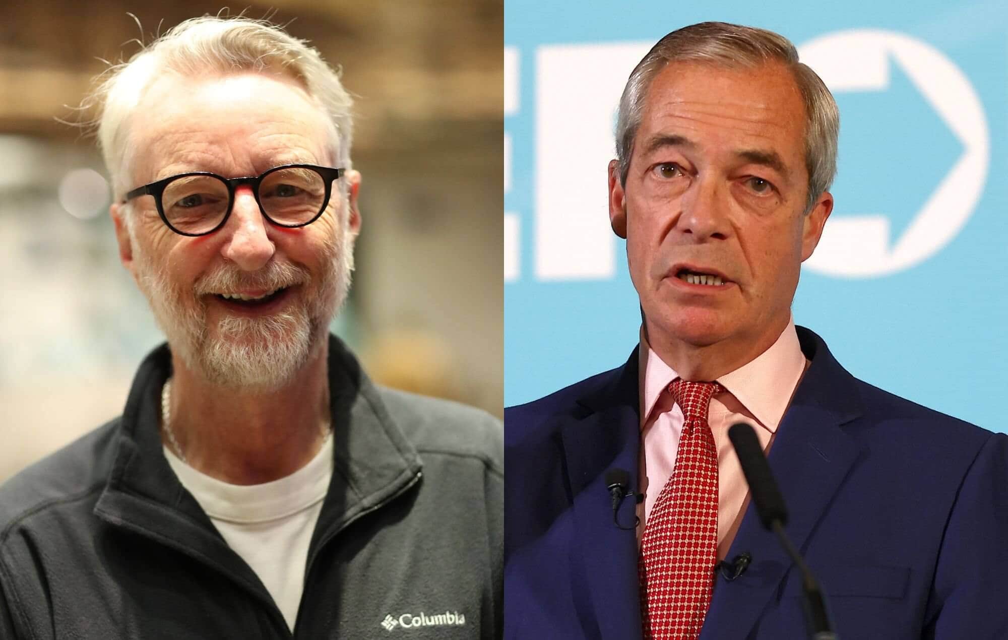 Billy Bragg and Nigel Farage