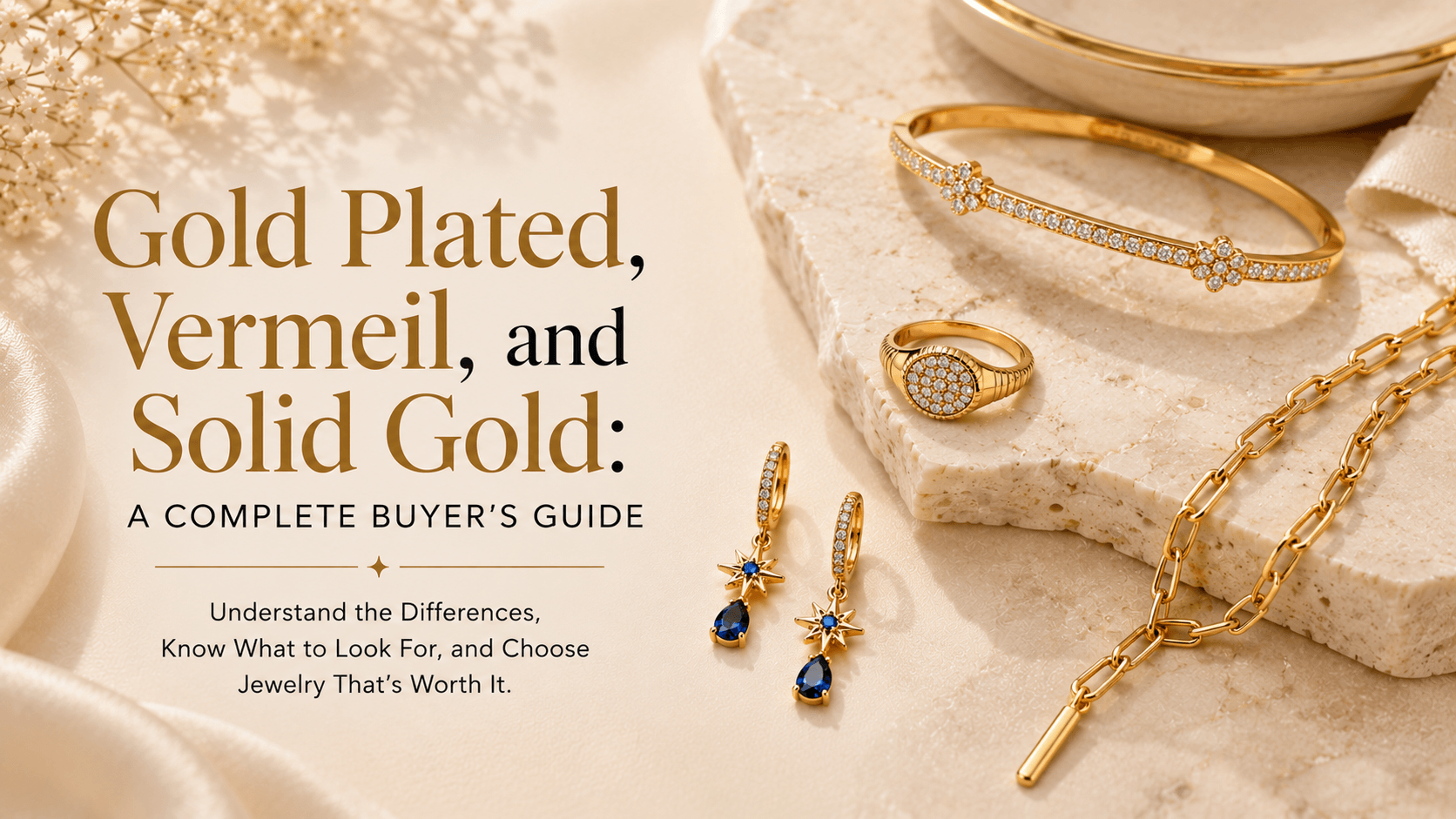 Gold Plated, Vermeil, and Solid Gold: A Complete Buyer's Guide