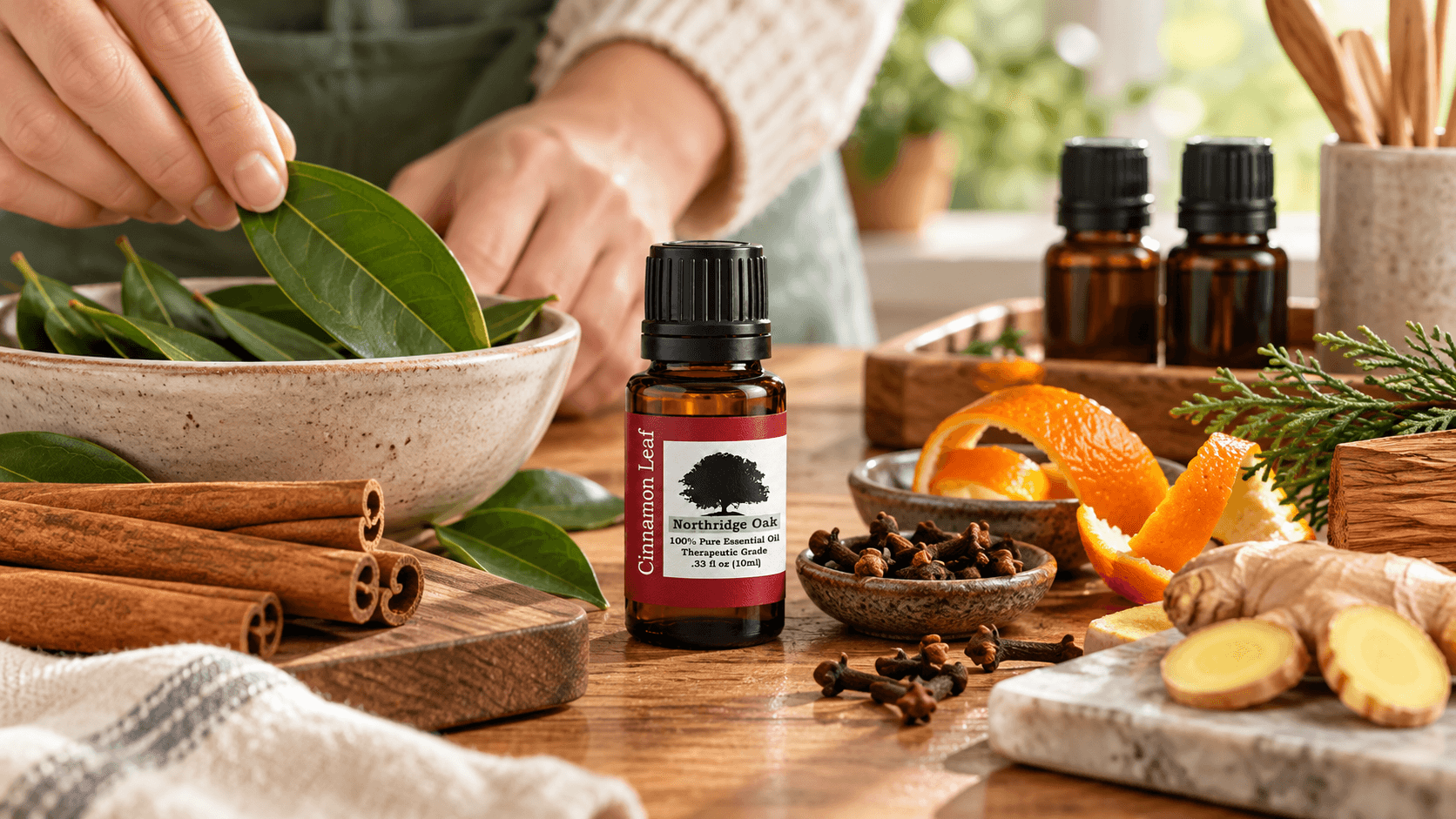 What Blends Well With Cinnamon Leaf Essential Oil?