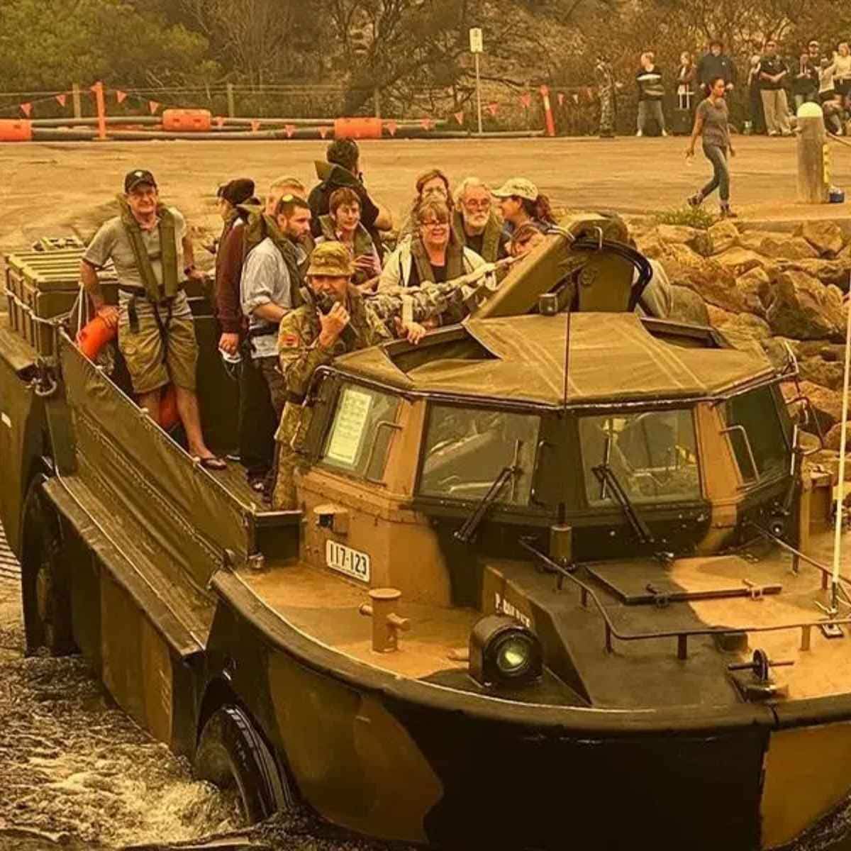 The Mallacoota evacuation from The Canberra Times, 2020