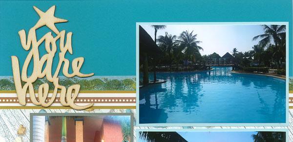 Scrapping vacation layouts can be a breeze!