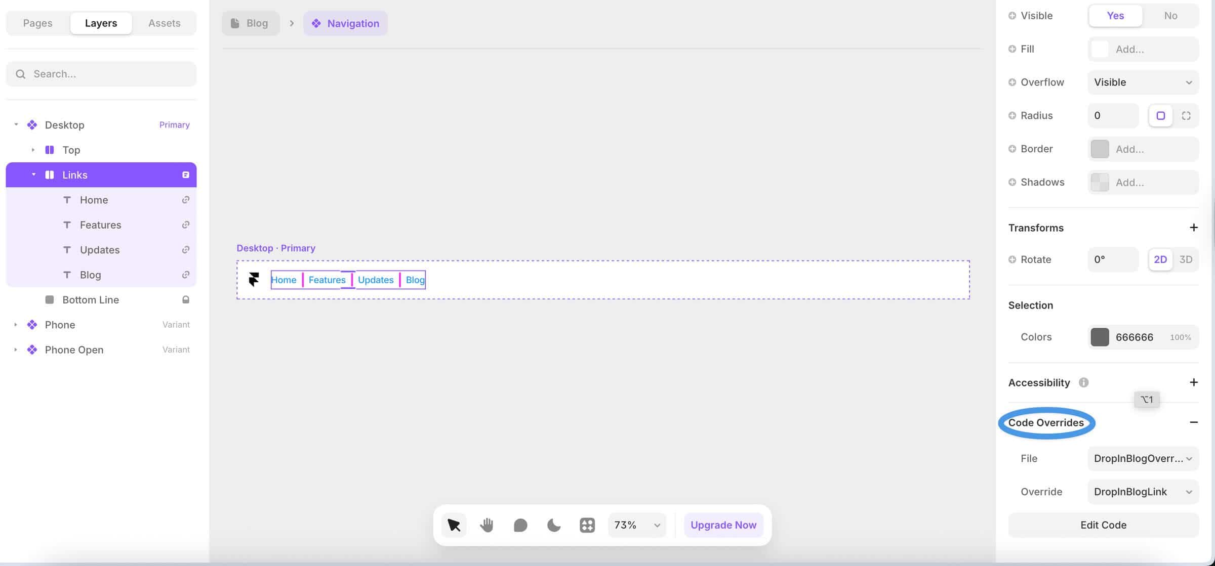 Framer blog install step
