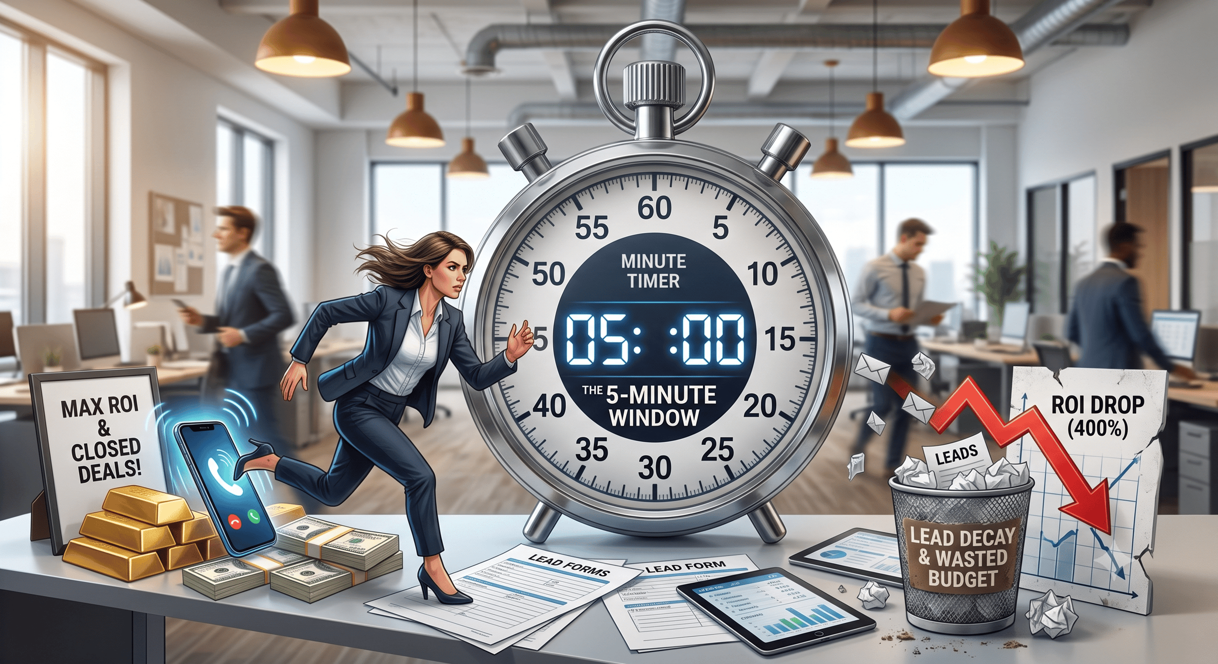 Speed to Lead for Insurance Leads: The 5-Minute Window That Makes or Breaks Your ROI