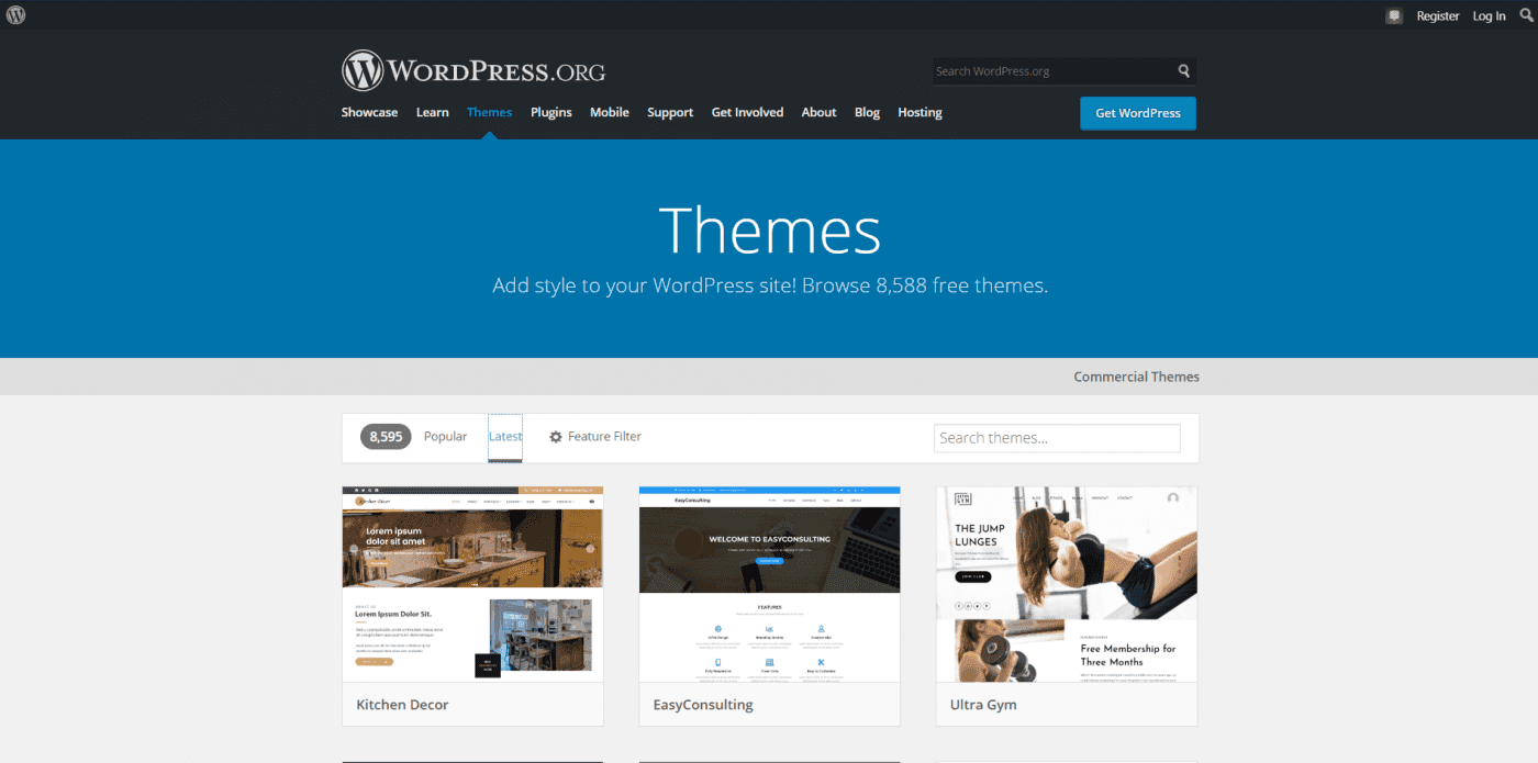 WordPress themes