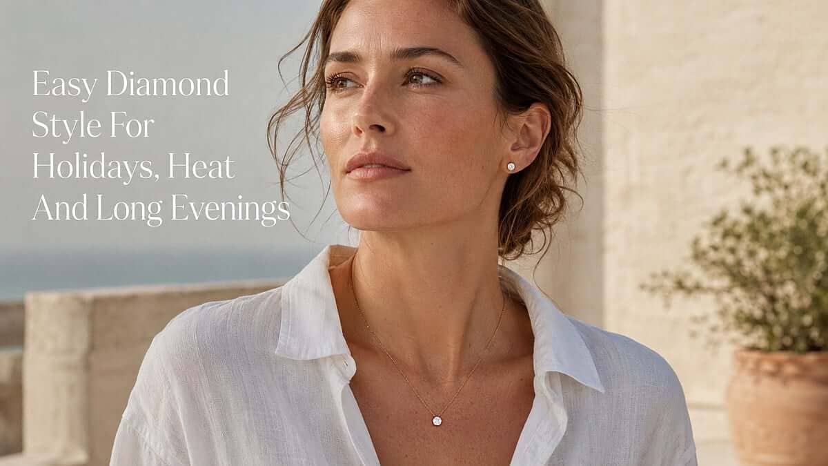 The Summer Jewellery Guide: Easy Diamond Style For Holidays, Heat And Long Evenings