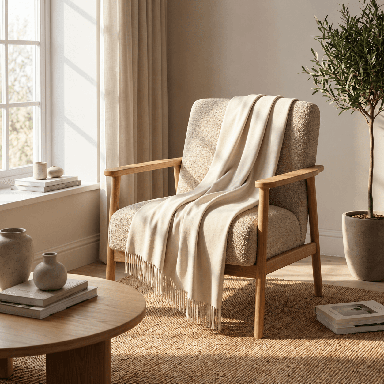 Bamboo blanket for adults