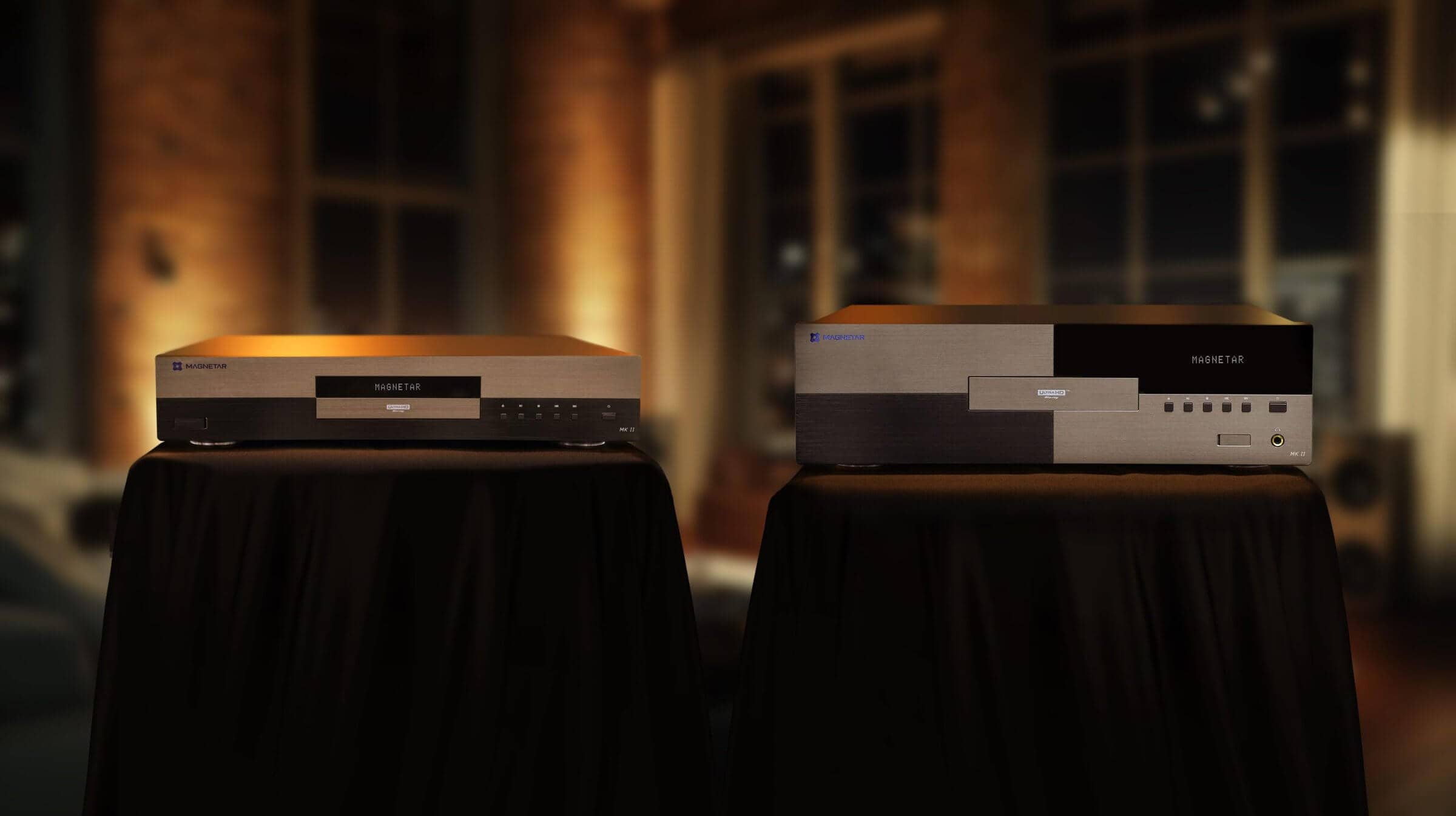 The sleek MKII Series players: UDP900MKII and UDP800MKII side by side.