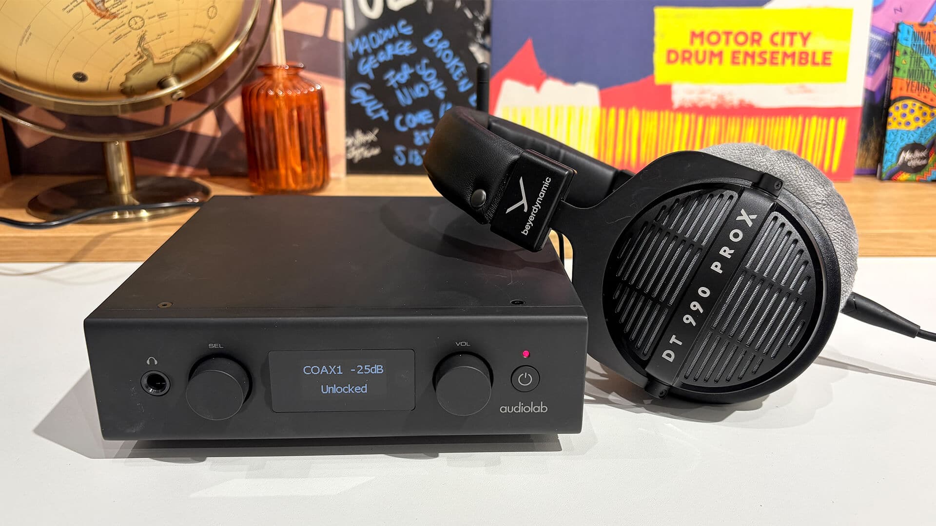 Audiolab D7 DAC in action