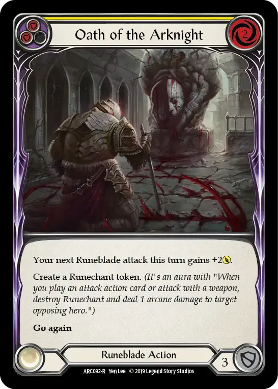 Oath of the Arknight (yellow)
