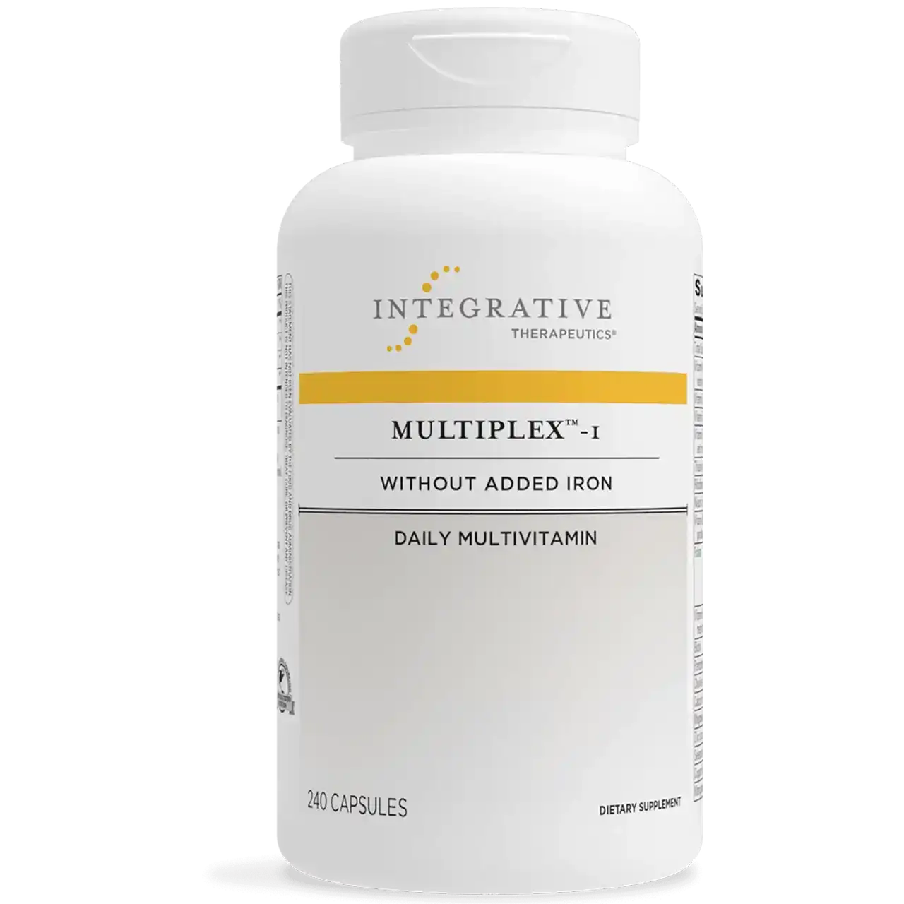 Multiplex-1 Without Iron Integrative Therapeutics Review