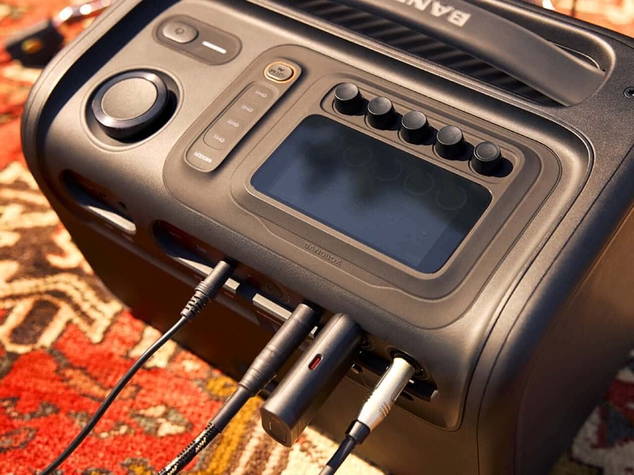 JBL BandBox AI Speaker with integrated controls