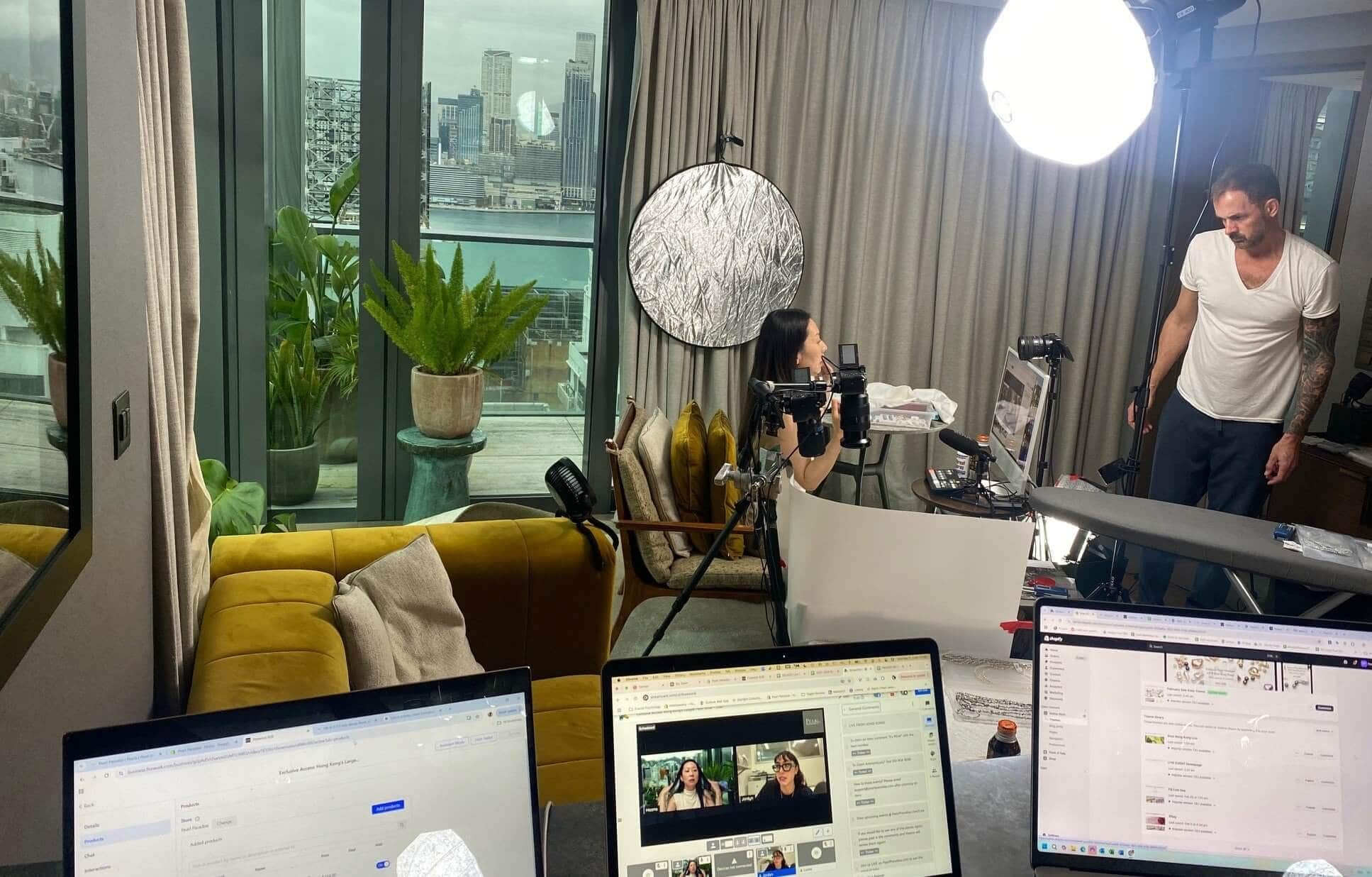 Pearl Livestreaming from Hong Kong