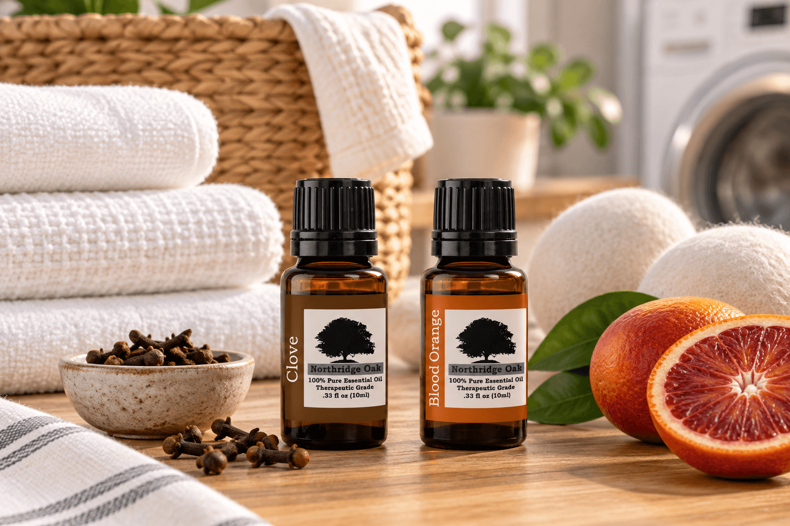 Clove Essential Oil for Laundry and Household Odors