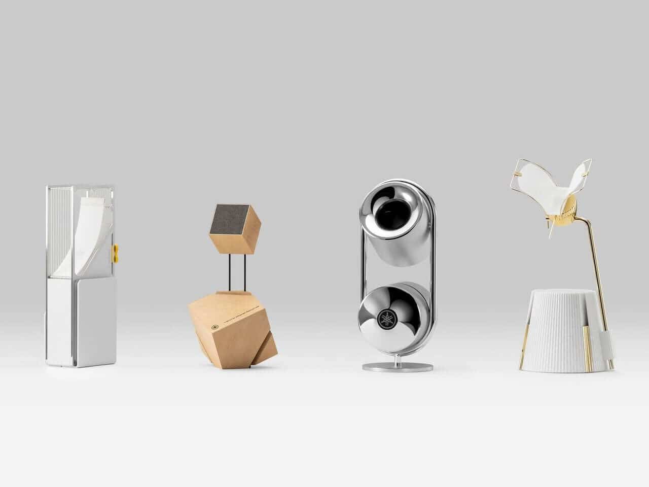 Yamaha’s Sail and Butterfly Speakers Redefine Sound’s Shape and Space