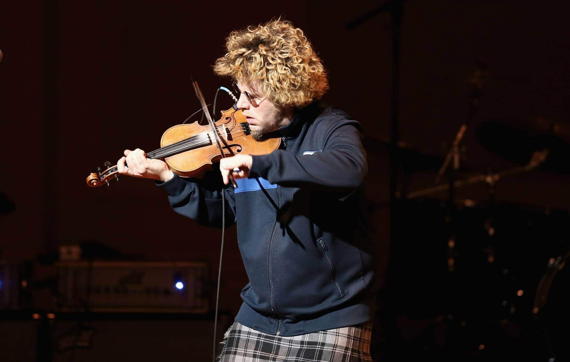 Ashley MacIsaac performing live