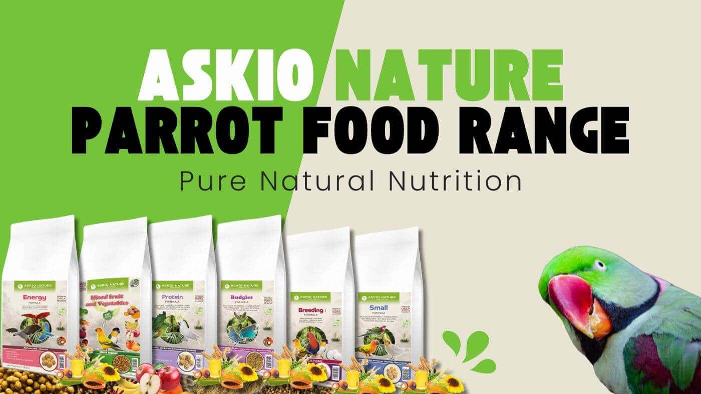 Askio Nature Complete Parrot Food Pellets