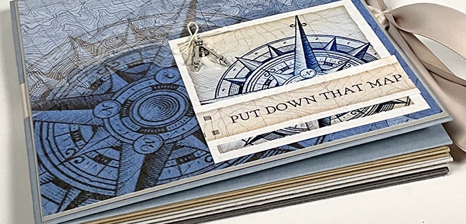 Construct a Cartography Pop-up Corner Album