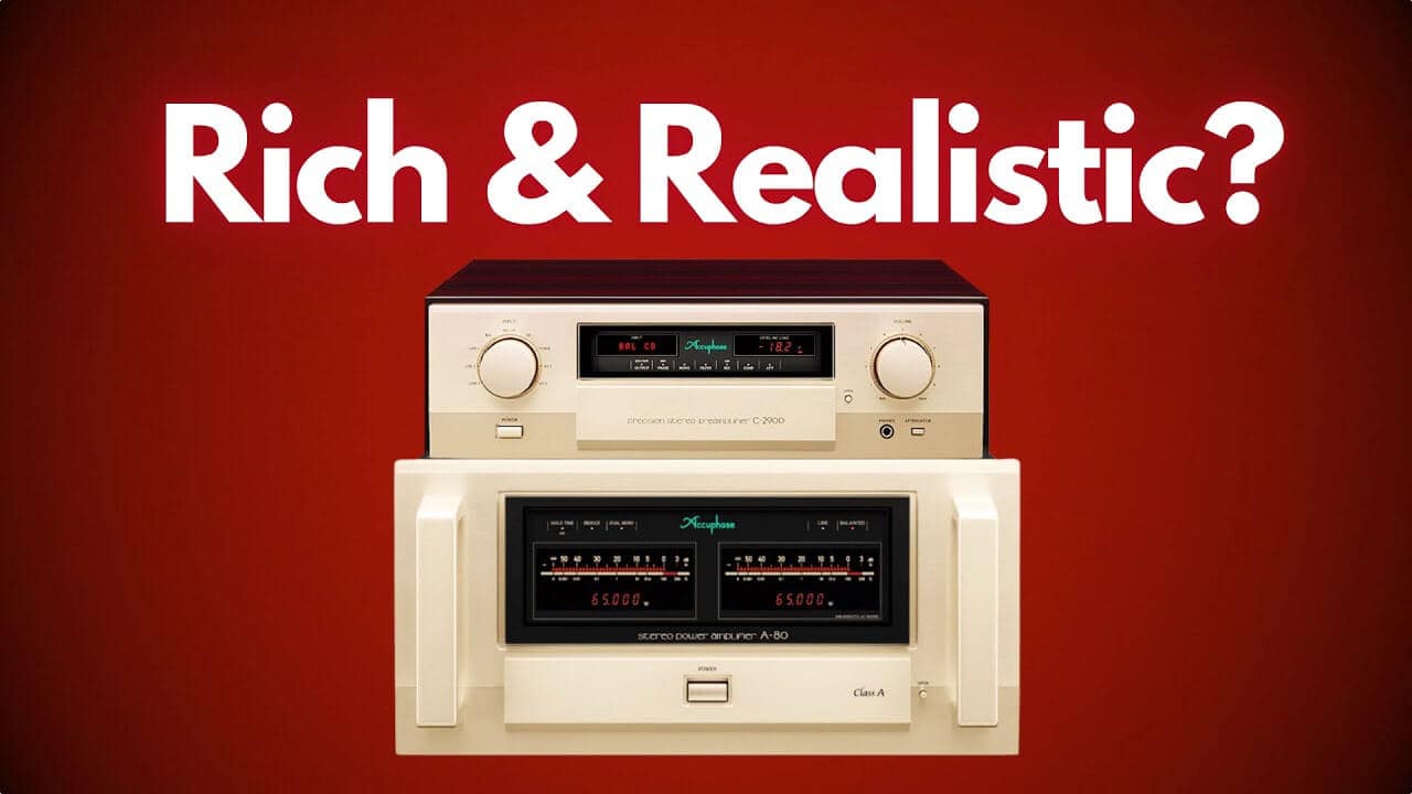 Accuphase C2900 preamplifier and A80 amplifier set