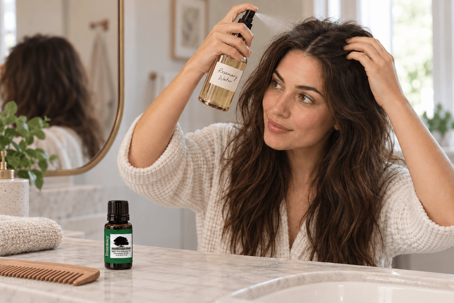 Rosemary Oil vs Rosemary Water for Hair