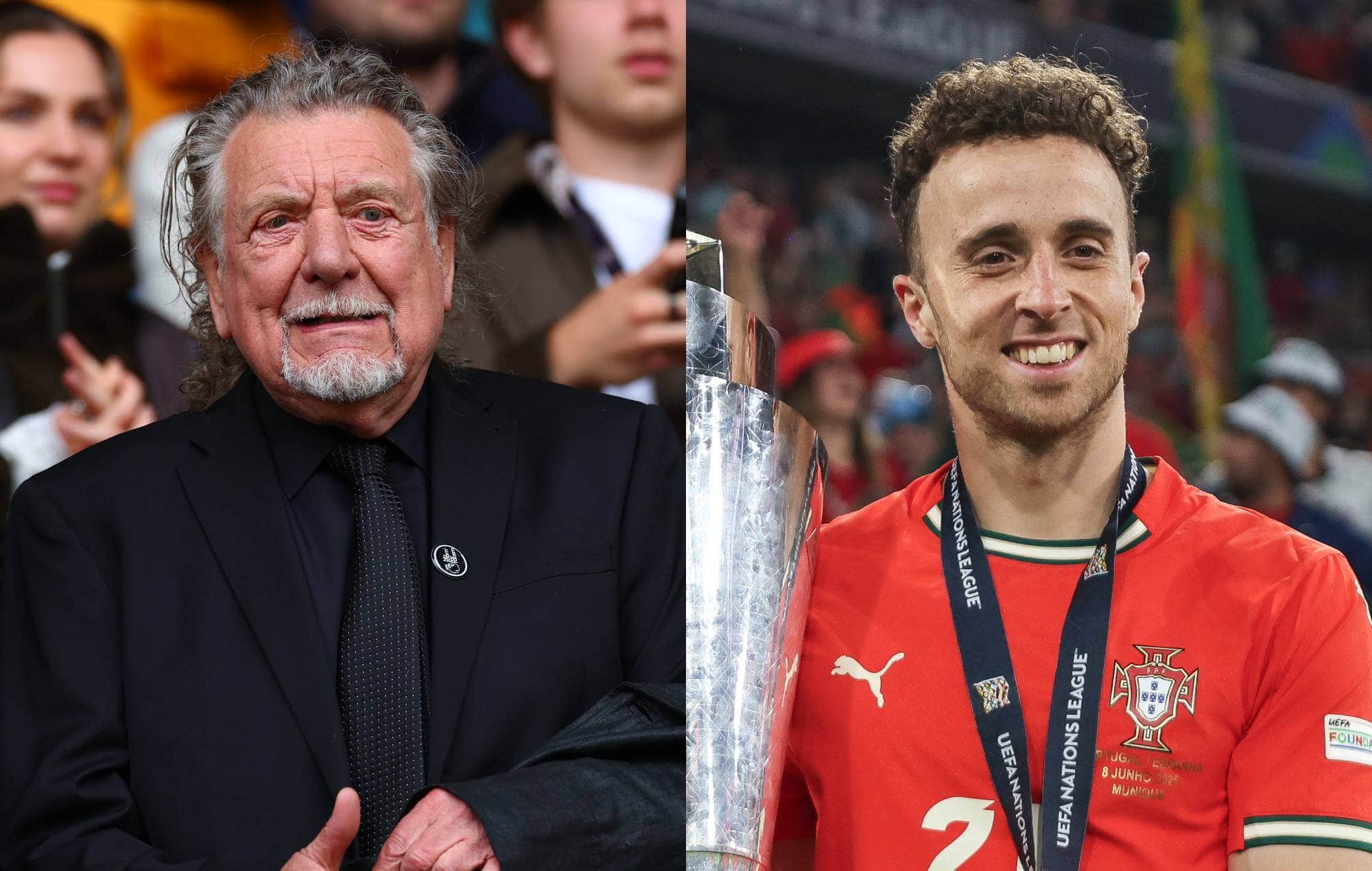 Robert Plant and Diogo Jota Tribute