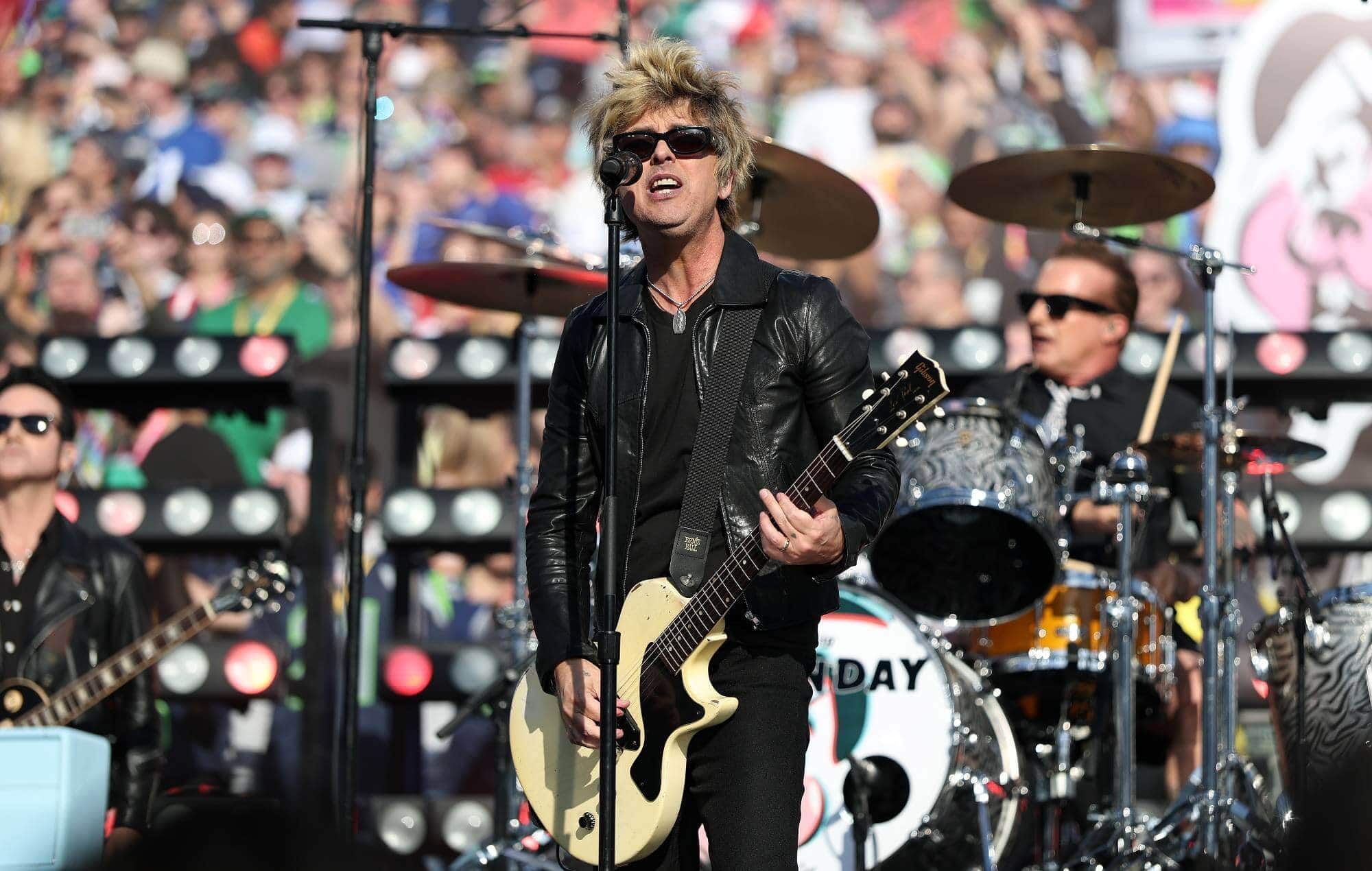Green Day Rocks Super Bowl LX with Classic Song Medley at Opening Ceremony