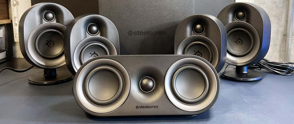 SteelSeries Arena 9 5.1 gaming surround sound system