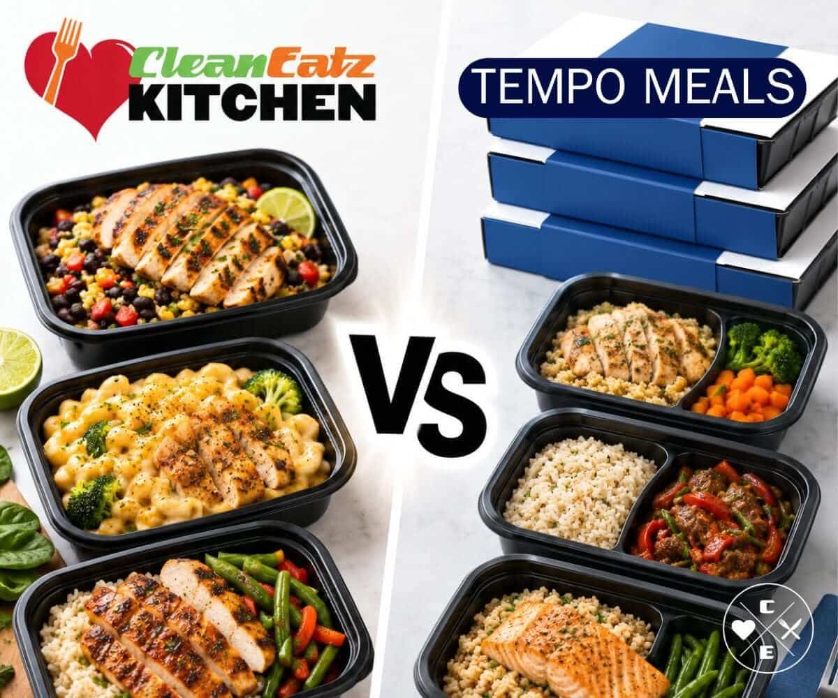 Tempo Meals Alternative: Clean Eatz Kitchen vs Tempo
