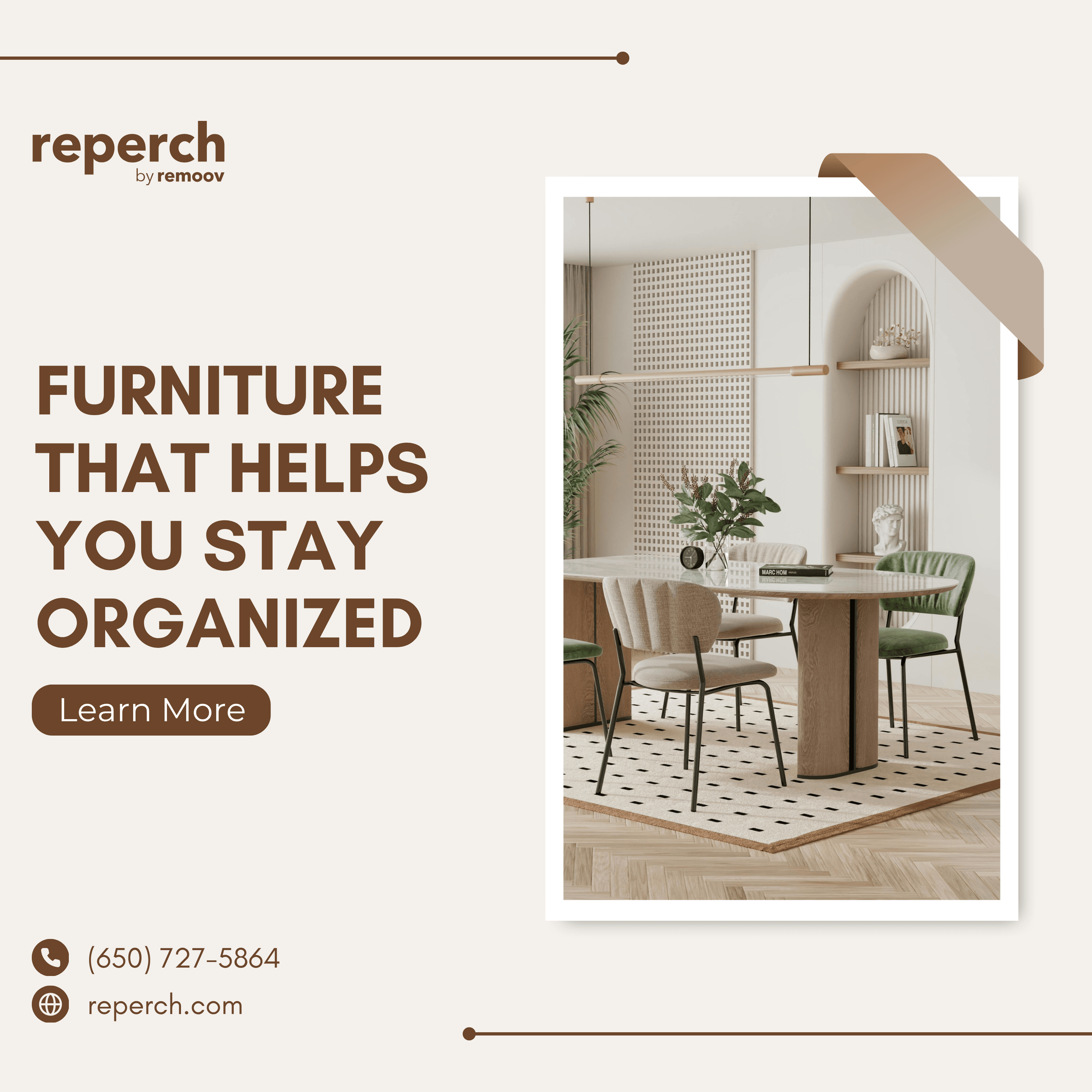 Furniture That Helps You Stay Organized