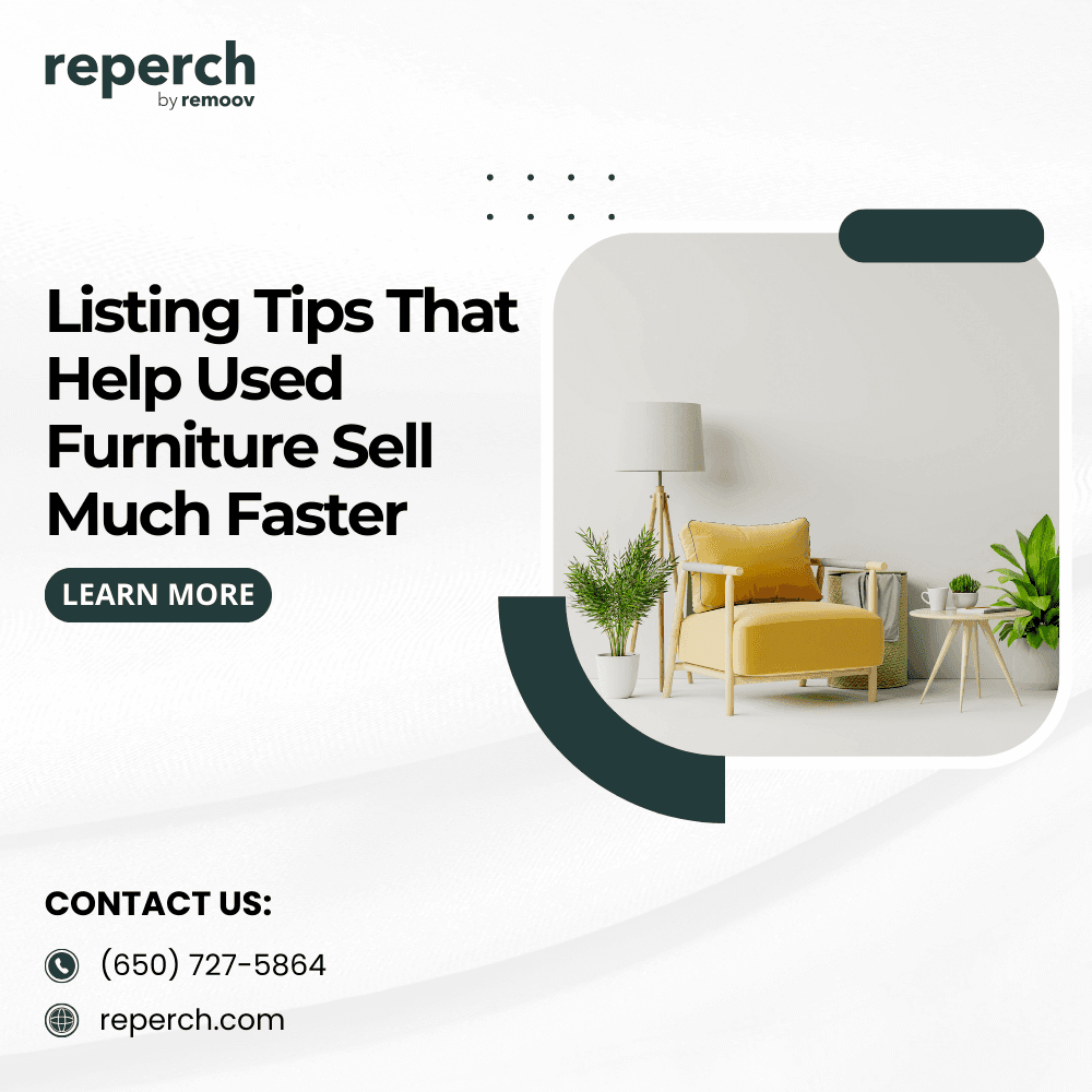 Listing Tips That Help Used Furniture Sell Much Faster