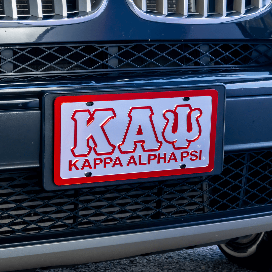 Kappa Alpha Psi Father's Day Gift Guide: License Plates
