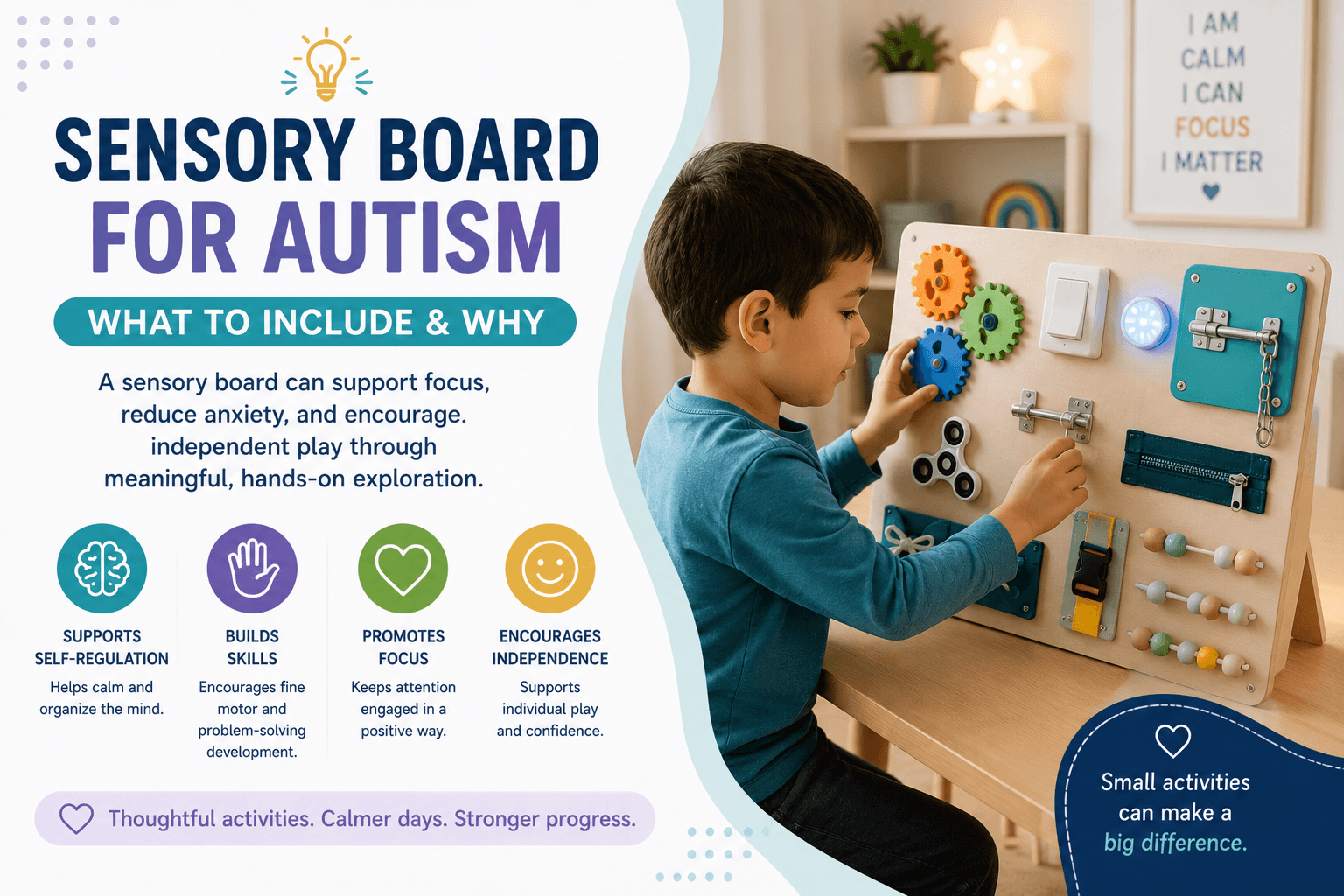 Sensory Board for Autism What to Include & Why