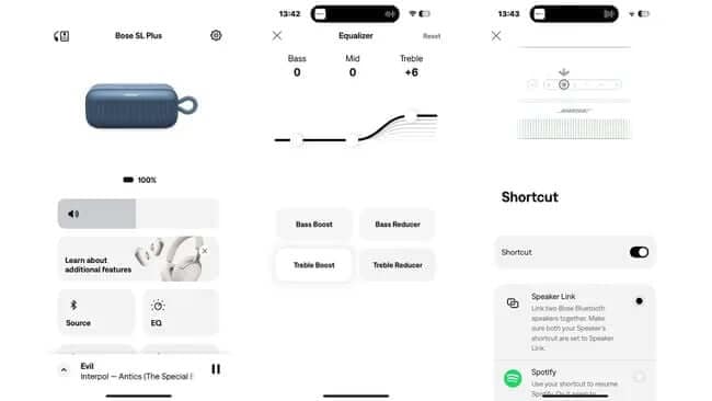 Bose SoundLink Plus: characteristics overview