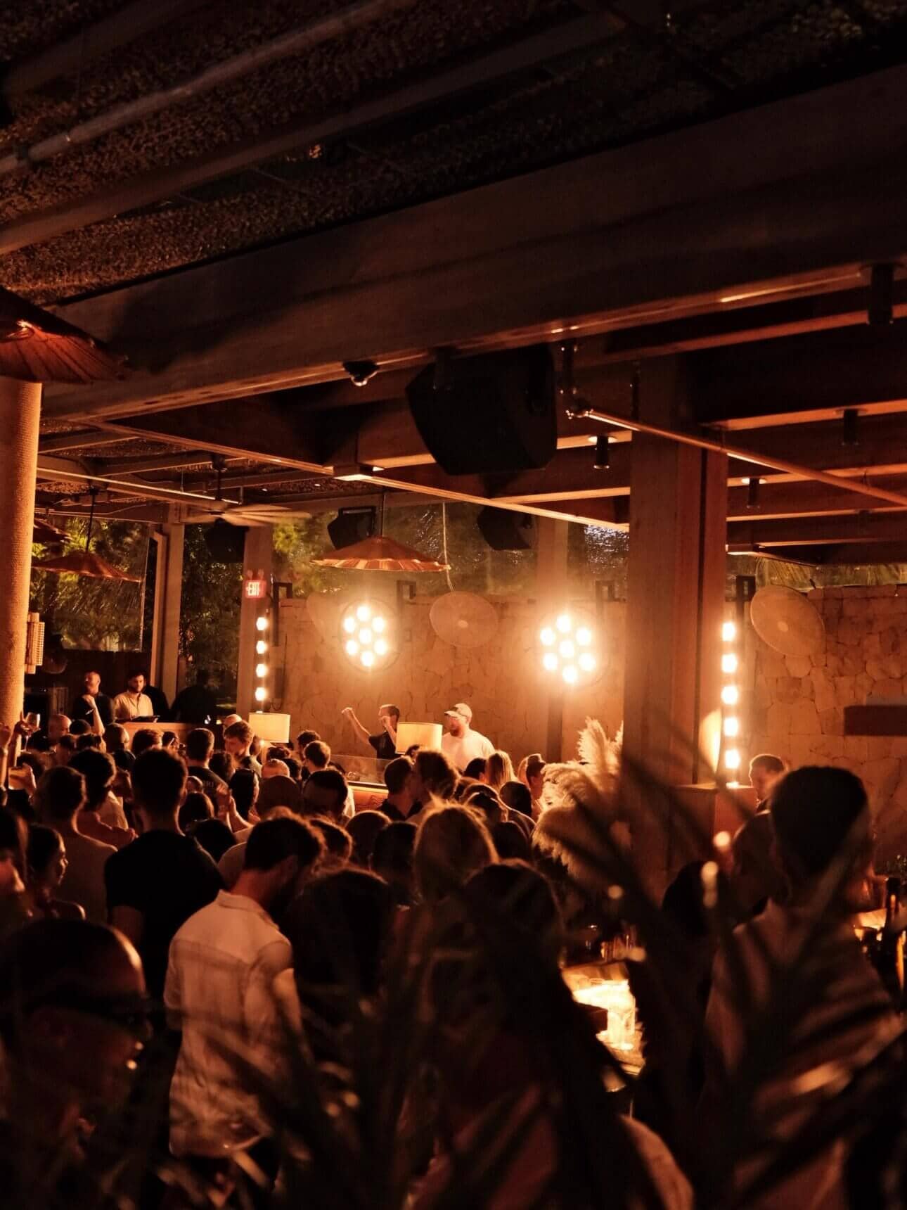The stylish setting at CASA NEOS MM Beach Club, where French Riviera vibes met Miami's energy.