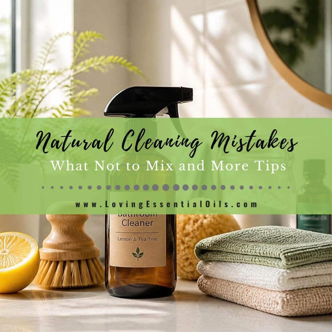 Natural Cleaning Mistakes to Avoid: What Not to Mix and Which Surfaces to Skip