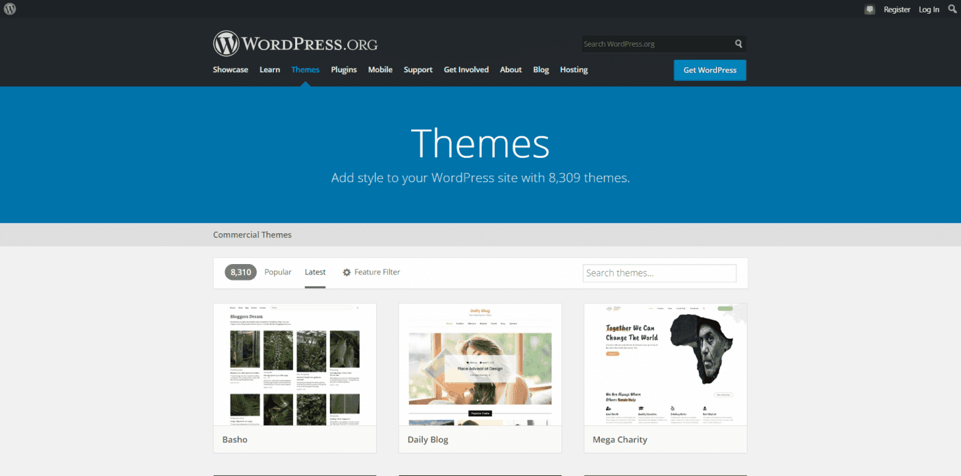 WordPress themes